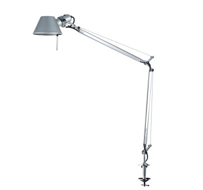Tolomeo Tischleuchte, Aluminium, mit Schraubklemme für beliebige Tischplatte, LED TW (Tunable White)