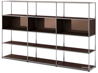 USM Haller Wohnzimmer Regal XL Typ 1, USM braun