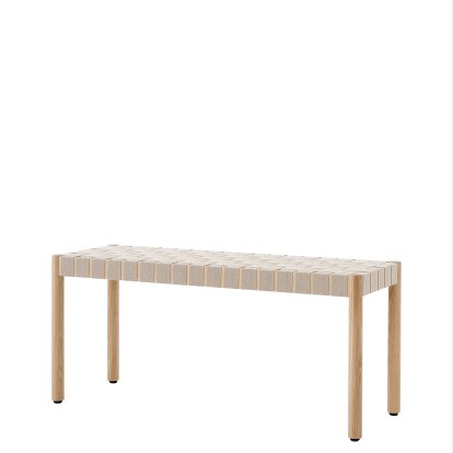 Betty TK4 / TK5 Bank , TK4, 105 cm, Eiche natur / Leinen natur