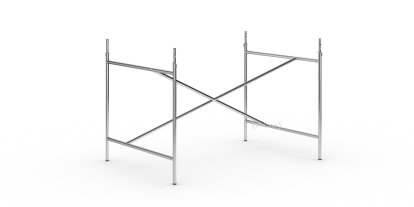 Eiermann 1 Tischgestell , Chrom, mittig, 110 x 78 cm, Mit Verlängerung (Höhe 72-85 cm)
