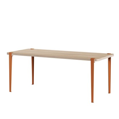 Tiptoe Esstisch Brixton, Tangerinenrot