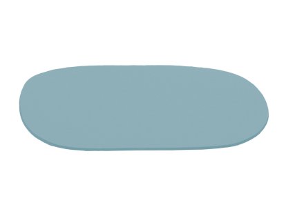 Sitzauflage für Panton Chair, Ohne Polster, eisblau