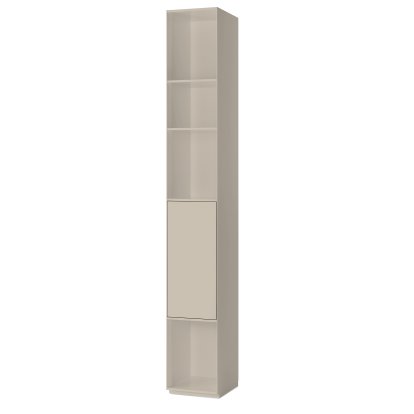 Nex Pur Regal mit Tür, Breite 30 cm, Tür unten, Silk