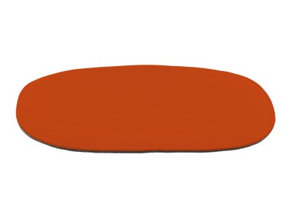 Sitzauflage für Panton Chair, Mit Polster, orange