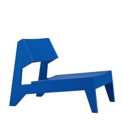 Schulz Loungestuhl, Esche Berlin blau