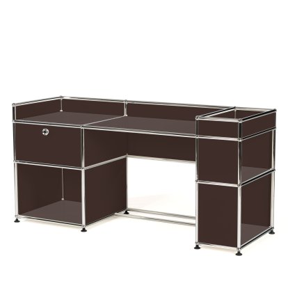 USM Haller Kinder Schreibtisch, USM braun