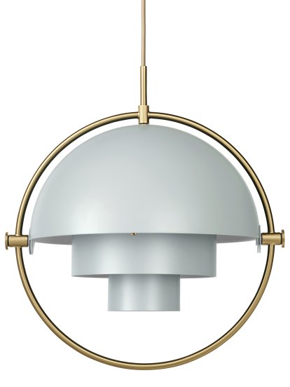 Multi-Lite Pendelleuchte, Graublau