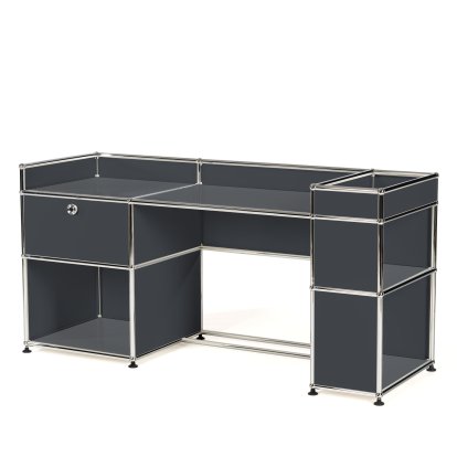 USM Haller Kinder Schreibtisch, Anthrazitgrau RAL 7016
