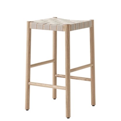 Betty TK7 / TK8 Barhocker , Küchenvariante: 66 cm, Eiche natur / Leinen natur