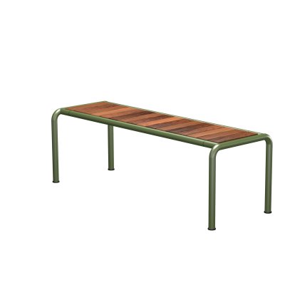 Avanti Bank, 48 x 129,5 cm, Olive green, Thermoesche
