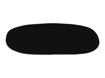 Sitzauflage für Panton Chair, Mit Polster, schwarz
