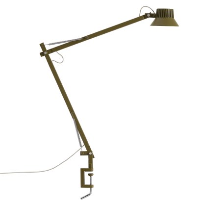 Dedicate Tischleuchte, mit Tischklemme, L2, Brown Green