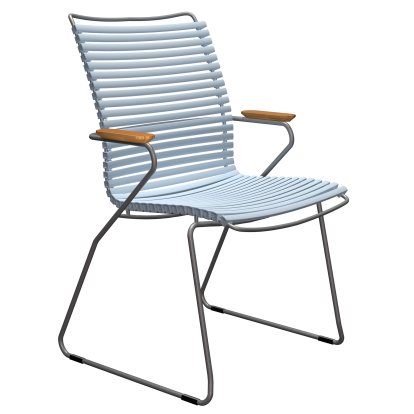 Click Stuhl Tall, Dusty light blue