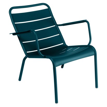 Luxembourg Tiefer Sessel, Acapulcoblau
