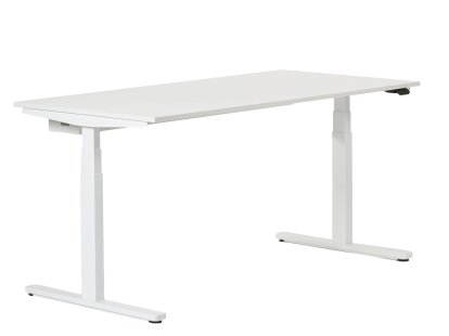 Level Lift Pure Schreibtisch, 160 x 80 cm, Weiß