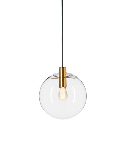 Selene Pendelleuchte Messing, 30 cm