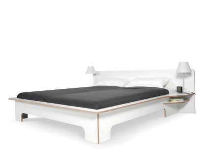Plane Bett, 140 x 200, Ohne Lattenrost, Mit Matratze