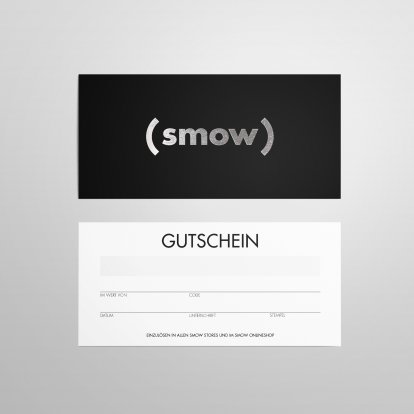 smow Geschenkgutschein, 250 EUR, Gutscheinkarte per Post, Deutsch