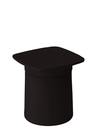 Degree Beistelltisch, Schwarz, Schwarz