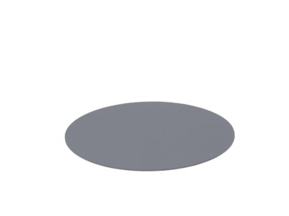 Filzauflage für Componibili, 1, Rund, ø 30 cm, 028 uni grau hell