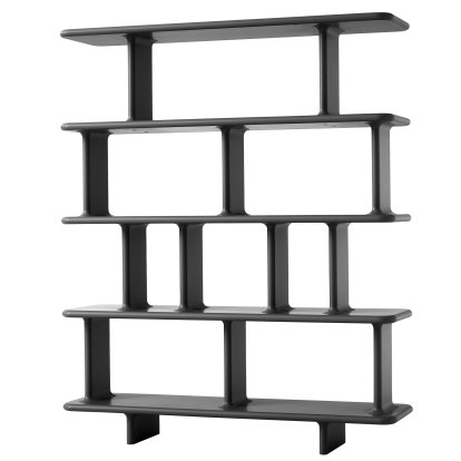 Archivo JH43 / JH44 / JH45 Regal , Black grey, H 168 cm