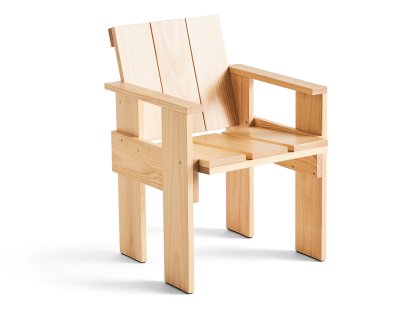 Crate Stuhl, Kiefer lackiert