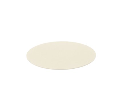 Filzauflage für Componibili, 1, Rund, ø 30 cm, 001 wollweiß